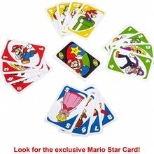 Mattel Games UNO Super Mario 卡牌遊戲，適合兒童、成人、家庭與遊戲之夜，主題牌組與特殊規則，2 至 10 人玩家 - DRD00 - 查看 5