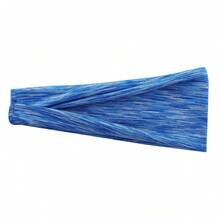 1pc Women's Mixed Color Sports Headband, Yoga Running Fitness Sweat-Absorbing Quick-Dry Elastic Headband Accessory - Multicolor - View 16