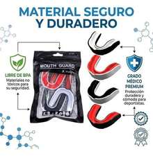 Protector Bucal KEJ KJ-HZQ Moldeable Calor Multideporte 4 Piezas Adultos - 1 - Ver 6