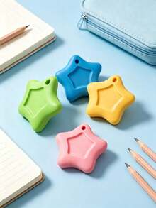 30/10pcs Star Eraser Precise Wiping, Easy To Wipe, Wear-Resistant Eraser Does Not Fall Off, Multifunctional Like Leather Eraser - Multicolor - View 6