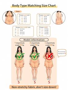 Women's Peach Draped Neck Draped Collar Dress, Tie Back With Ruched Waist Detail, Versatile Mini Dress, Suitable For Brunch, Outings And Summer Wear - Apricot - View 4