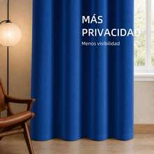 POLIGONO Curtains - Royal Blue - View 4