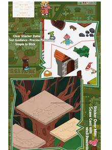 A Set Of DIY Scene‑Building Stickers,Detective Mini Theater DIY Handcraft,Stress‑Relief Scene Stickers,Leisure Time Puzzle Materials For Students To Relax - 33.0 Detective Theater 5 - View 5