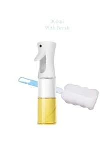 White/Black Plastic Modern Transparent Oil Spray Bottle With Brush, Kitchen Oil Sprayer, Suitable For Camping, BBQ, Salad, Baking, Cooking, Frying, Baking, Party, Kitchen Tools/BBQ Tools - Multiple Styles - View 14