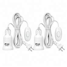 E27 Socket Power Cord With Control Switch, 3-Meter Cable For Decorative Pendant Lights - US A Type Plug(110-127V) - View 13