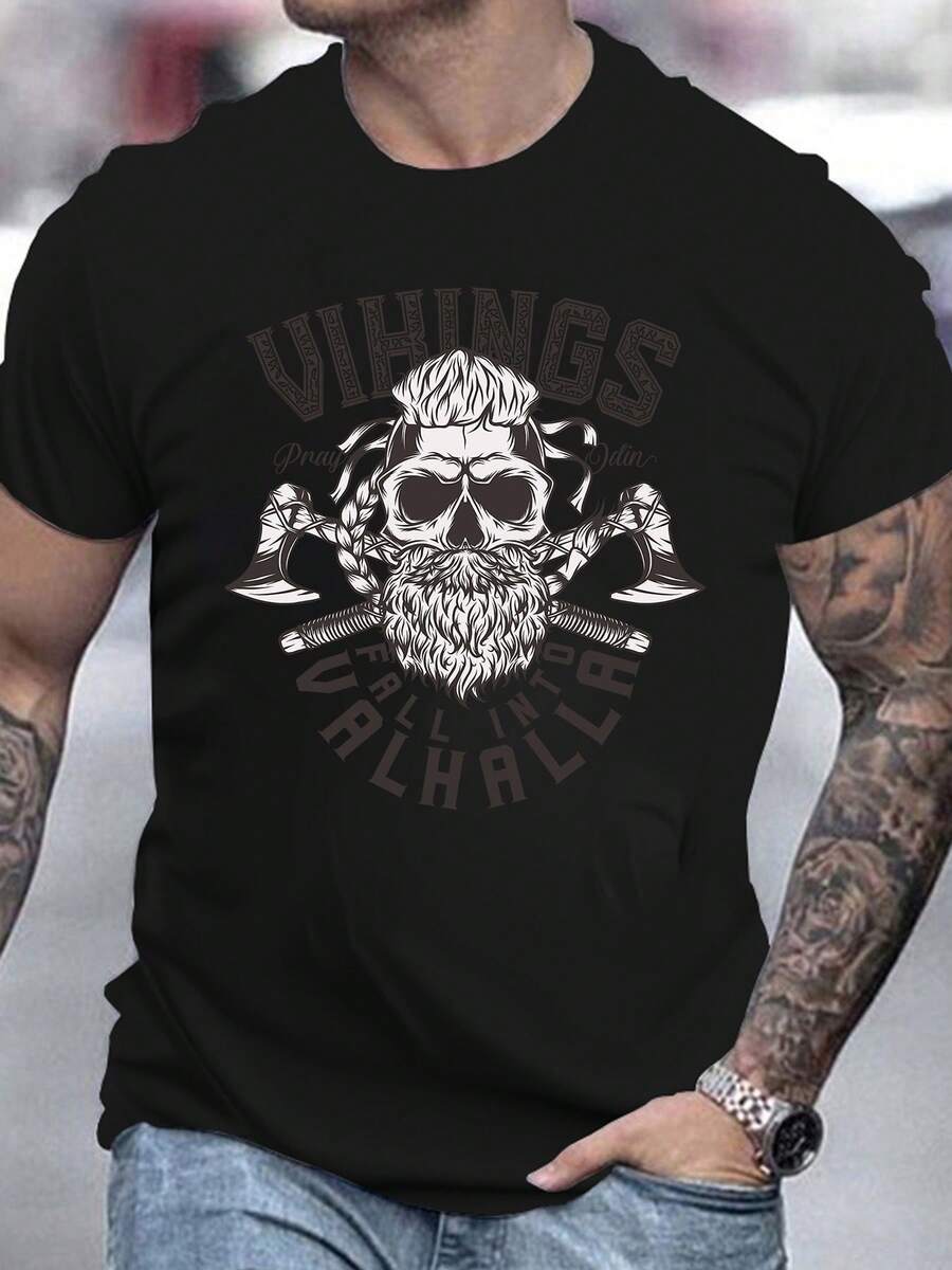 Men T-Shirts - Black - View 1