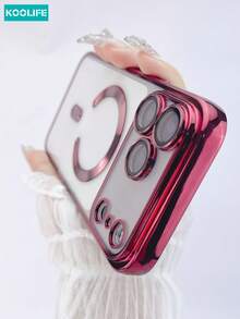 KOOLIFE 1組奢華Ins磁吸無線充電加厚防摔耐用時尚手機殼，相容 iPhone 18 Pro Max、17、17 Pro Max、16、15、13 Pro... - 櫻桃紅 - 查看 5