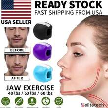 Masseter Muscle Trainer, V-Face Jawline Facial Sculpting Device, Chewing Exercise Tool, Facial Muscle Trainer, Suitable For Men And Women, Perfect Gift For Family, Friends Or Partners - A - View 5