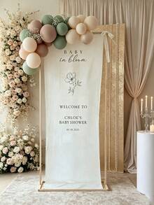 Custom Welcome Banner Personalized Name Date Party Entrance Decoration Themed Party Entrance Decoration - Multicolor - View 5