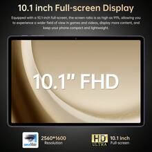 Stereo Speakers Tablet 10.1 Inch WiFi 6 For Movies - Purple - View 4