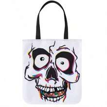 Halloween Large Tote Bag With Inner Pocket, Reusable Shoulder Bag, Travel Bag, Shopping Gift - Multi-color - View 1
