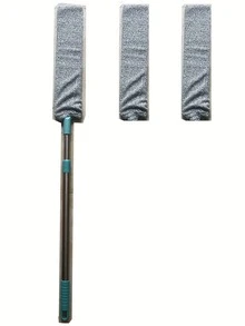 Extendable Cleaning Mop, Bed Under Corner Cleaning Tool, Replaceable Mop Head, Suitable For Electrostatic Dust Removal Bed Under Cleaning, Suitable For Cleaning Products, Home Cleaning, Suitable For Bathroom, Kitchen, Study, Office And Living Room - A - View 14