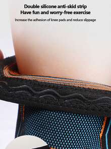 1pc Badminton Cycling Outdoor Hiking Sports Comfortable Elastic Leg Sleeve - Multicolor - View 7