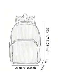 1pc Customized Embroidered Name Cartoon Star & Football Pattern Backpack, Can Be Customized According To Your Unique Design, Perfect For Children, Print Your Own Name Or Your Sister's And Classmates' Names As A Gift To Give To Others - Multicolor - View 10