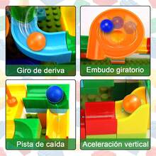 Kids Marble Runs - 180+ Pieces - Gift Box Included - View 5