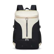 Best-Selling Badminton Backpack! Capacity To Hold 2 Rackets And Other Gear - Multi-Pocket Design, Dry-Wet Separation Technology - Sports Storage Essential! Must-Have Sports Bag For Summer Travel And Vacation - Multicolor - View 3