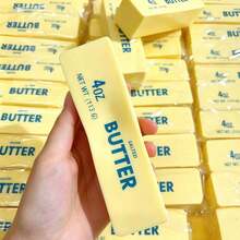 1pc Pocket‑Friendly Salted Butter Stick Squishy Toys, Hand Squeeze Toy To Ease Office Fatigue, Cheap Party Favor, Blogger Unboxing Shooting Props - Multicolor - View 4