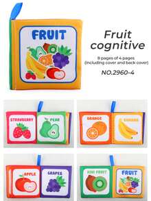 Infant Cloth Books And Toys,Early Education And Intelligence Learning Cloth Books,Early Education And Enlightenment Cognitive Cloth Books For Learning - Multicolor - View 9