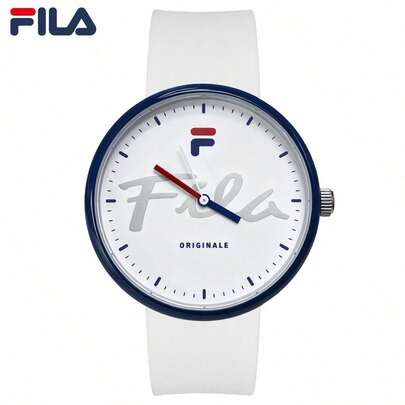Fila Women Minimalist Tape Strap Analog Watch 6381, Comfort Daily Wrist Watch, Ideal Birthday Holiday Gift For Women Girlfriend