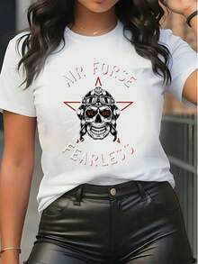 Women T-Shirts - 白色 - 查看 1