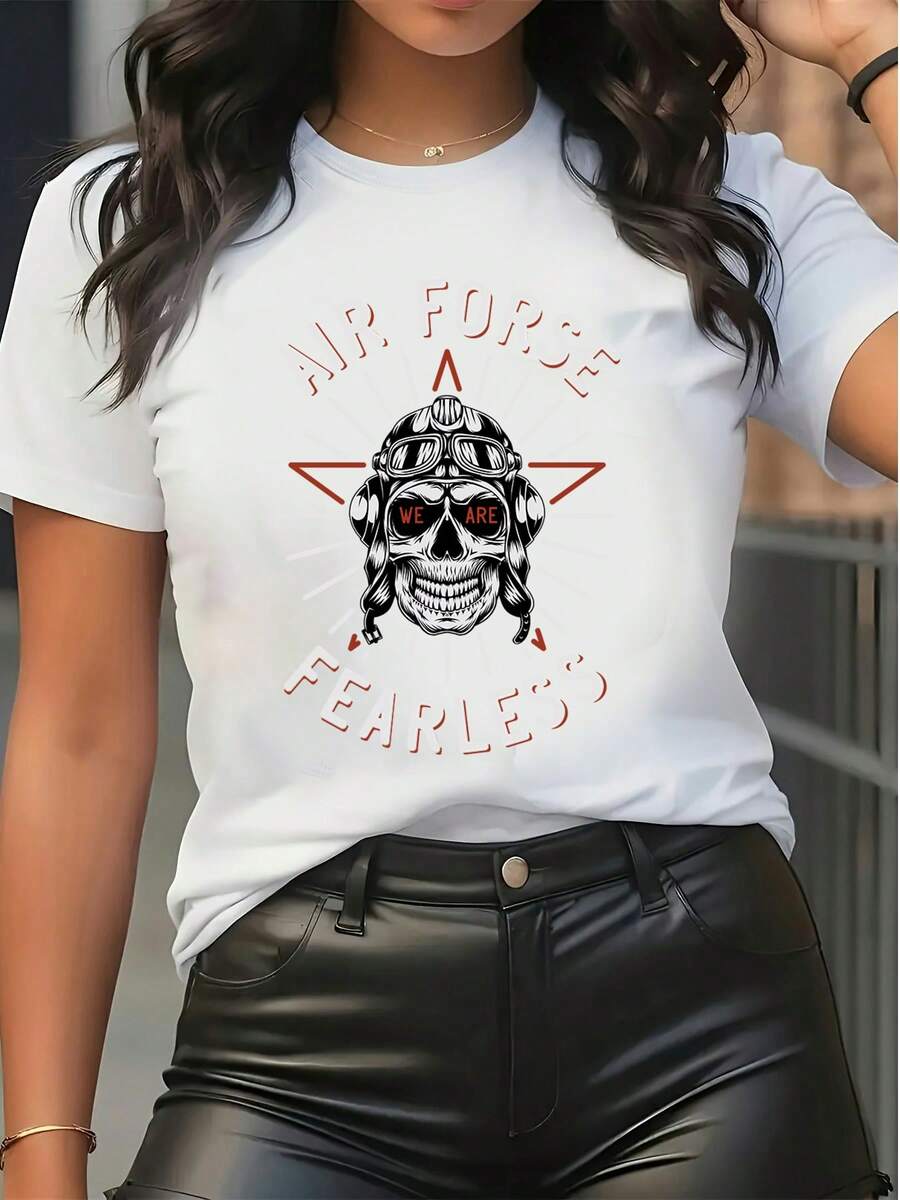 Women T-Shirts - 白色 - 查看 1