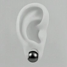 1pc 00g Ball Design Ear Weights For Stretched Ears 10mm Stainless Steel Ear Hanger Expander Body Piercing Jewelry - Ball - View 15