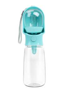 1pc Dog Walking Water Bottle, Press-Type Portable Pet Water Dispenser, Leak-Proof Outdoor Water Cup With Lanyard, One-Hand Operation Travel Feeder, Suitable For Small Dogs, Medium Dogs And Cats - 500ml - View 14