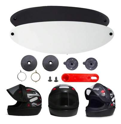 Kit 2 Viseira Reparo Botão Trava Capacete San Marino Taurus