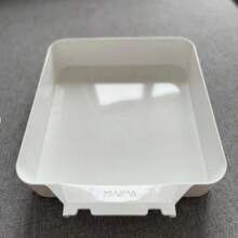 1pc Heavy Duty Washing Machine Drain Tray, Multi-Functional Washing Machine Drain Accessory, Washing Machine Outlet Cleaning Storage Organizer, Plastic Material, Can Be Used For Washing Machine Outlet Water Storage, Effectively Prevent Laundry Room Floor Overflow, Can Be Used For Bathroom Water Storage, Souvenir For Cleaning And Storage Enthusiasts, Halloween, Christmas, Graduation Season, The Best Drain Tray Gift - A - View 9