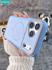 KOOLIFE Magnetic Luxury Matte Dual-Tone Skin-Frien - Far Peak Blue - View 5