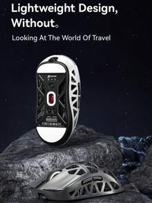 ATTACK SHARK R2 Magnesium Alloy Wireless Mouse PAW3950 Lightweight Gaming Esports Bluetooth Tri-Mode 4K8K Mouse - View 7