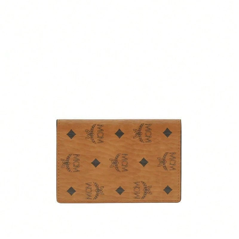 MCM Visetos 經典印花女款卡片夾錢包 MXAFATA01CO001 - 干邑色MXAFATA01CO001 - 查看 1