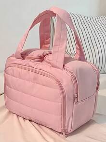 New Vertical Travel Makeup Bag Large Capacity Toiletry Bag Women's Travel Essentials Cruise Essentials Back To School Season, Travel Accessories - Multicolor - View 17
