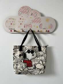 1pc Snoopy Waterproof Makeup Bag Travel Cosmetic Organizer Pouch Back To School/Birthday/Holiday Gift - View 12