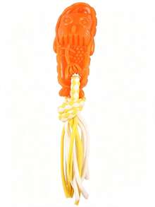 1pc Macaron Color Tassel Rope Pet Chew Toy, Interactive Pull Training Teething Stick, Durable Anti-Bite Chewing Accessory, Cute Daily Teething Toy For Small And Medium Puppies - Multicolor - View 12