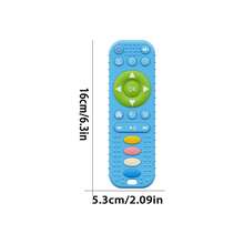 1pc Baby Silicone Remote Control Teether, Baby Teething Toy, Soothing Toy, Teething Toy For Babies, Suitable For Children's Daily Flexible Finger Movement, Relieve Itchy Gums, Convenient To Carry, Birthday Gift - Multicolor - View 6