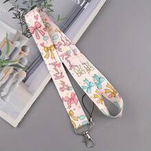 1pc Heart-Shaped Lanyard, Key Chain, ID Badge Holder, Gym Phone Strap, USB Card Holder, DIY Lanyard, Suitable For Office, Back To School - Multicolor - View 10
