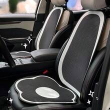1pc Breathable Mesh Car Seat Back Cushion - Style a - View 6