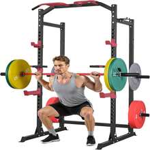 Power Rack Adjustable Height Multifunctional Power Cage Power Rack - A - View 1
