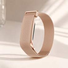 Milanese Strap For Air, Metal Band For Air | Adjustable Strap Replacement Wristband, For Screenless Tracker Metal Band Accessories - Multicolor - View 7
