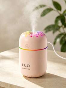 Silent Aromatherapy Diffuser + 10ml Essential Oil, USB Powered Humidifier With LED Mood Light, Long-Lasting Operation - Suitable For Living Room, Bedroom, Office - Perfect Birthday/Graduation/Valentine's Day, New Year Or Christmas Gift - Multicolor - View 10