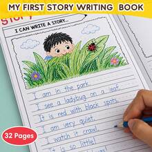 Lachilly Kindergarten Reading & Drawing & Writing Workbook, Coloring Practice Book, Creative Reading, Drawing & Writing Activity Book, Story Writing Activity Worksheets, Preschool Language Arts, Early Learning Education Workbook, Teacher Designed, Suitable For Classroom And Home Learning - Multicolor - View 7