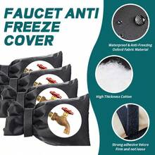 Faucet Anti-Freeze Cover, Home And Outdoor Winter Protection Cover, Thickened Insulation, Suitable For Household Use - Conventional - View 1