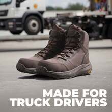 Men Work & Utility Shoes - Brown - View 11