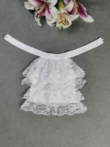 1件女款多色精緻手工金絲絨大領口純色優雅聚酯纖維時尚新款秋冬假領 - 彩色 - 查看 6