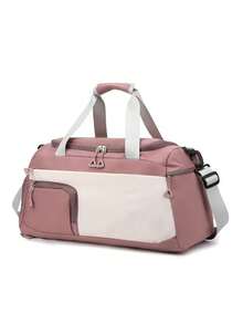 Travel Tote Bag/Backpack With Shoe Compartment, Unisex Sports Yoga Fitness Bag, Large Capacity Weekend Overnight Carry-On Bag - Multicolor - View 24