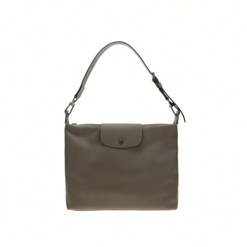 Tas Bahu Wanita Longchamp Le Pliage Xtra Series Warna Polos 10189 987 P55 - Merpati abu-abu 10189 987 P55 - View 1