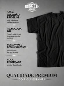Camiseta Cantor Raul Seixas Brasileiro Mpb 100% Algodão Streetwear Unissex Plus Size Camisa Masculina Feminina Blusa Brasil - Preto - Visão 5