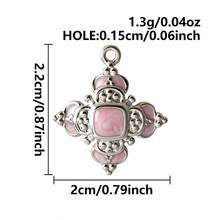 2pcs Vintage Niche DIY Pendant Accessories Bull Head Bull Horn Tree Of Life Flower Star Moon Cross Wish Tree Elephant Flower Multiple Styles Available Rich Style 304 Stainless Steel Material Top Hanging Hole Convenient For Chain And Rope Connection Easy DIY Bracelet Necklace Jewelry Material Sweat-Resistant Corrosion-Resistant Daily Wear No Fading Or Deformation Suitable For Gifts To Friends And Family - Vintage - View 45