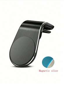 1pc Car Phone Holder, Magnetic Phone Mount With Invisible Suction Cup, Strong Magnetic Car Phone Holder, Suitable For Navigation - Multicolor - View 12